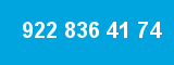 922 836 41 74 922 836 41 74